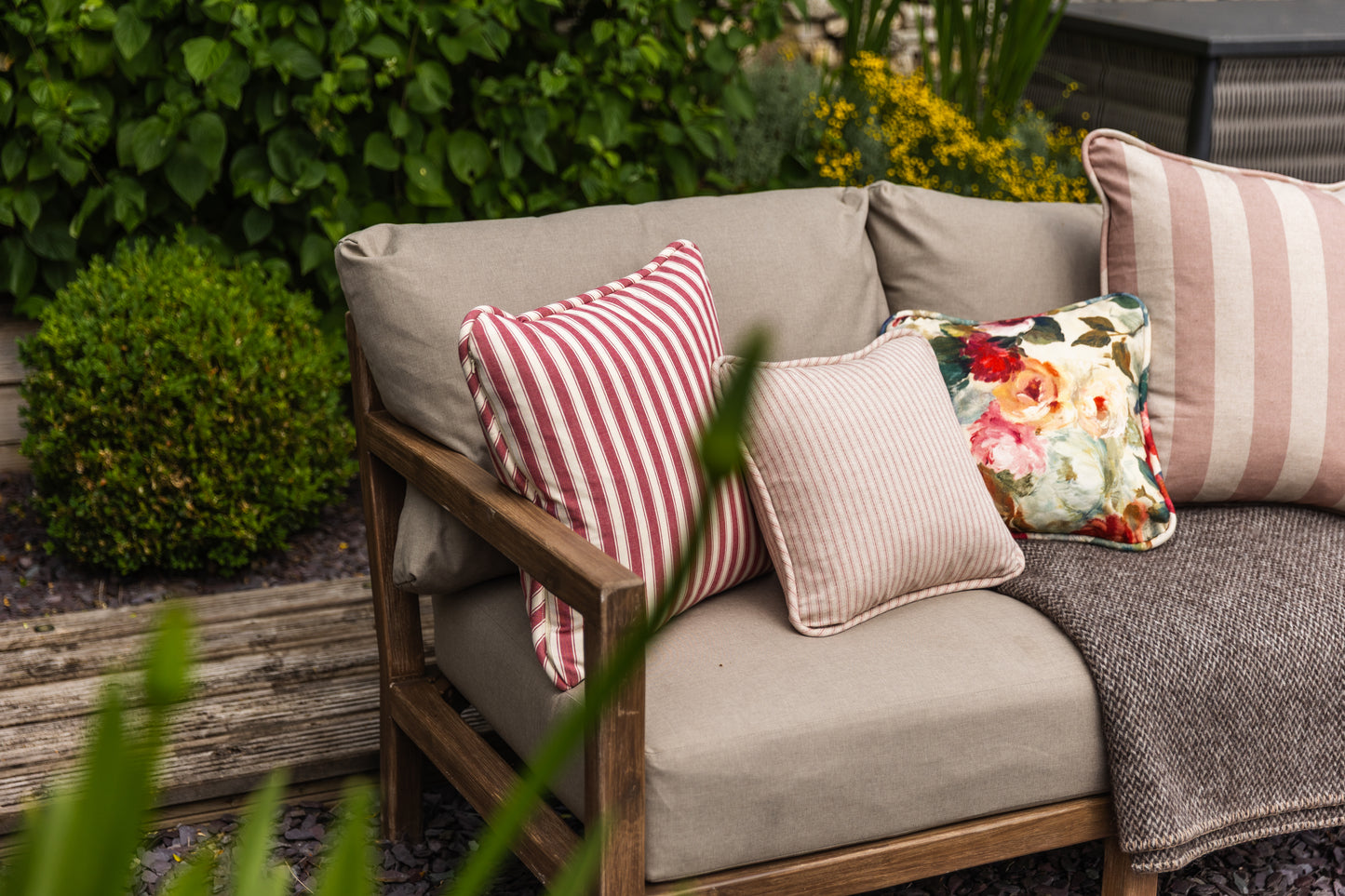 Natural Pink Linen